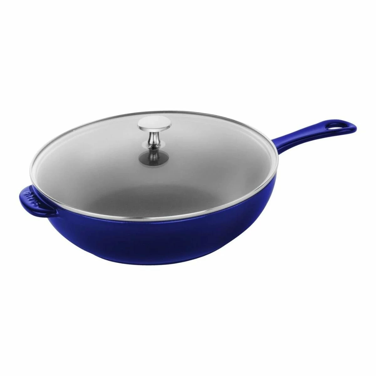 Staub 2.9 Qt Cast Iron Daily Pan | Dark Blue 3 Staub 2.9 Qt Cast Iron Daily Pan | Dark Blue