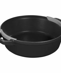 Staub Stackable Cocotte, Braiser, And Grill Pan With Lid | Black 43 Staub Stackable Cocotte, Braiser, And Grill Pan With Lid | Black -Cookware Sets Shop 1021322 7