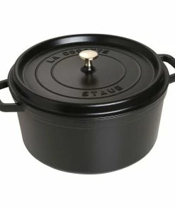 Staub 9 Qt. Round Cocotte/Dutch Oven | Multiple Colors Available 7 Staub 9 Qt. Round Cocotte/Dutch Oven | Multiple Colors Available -Cookware Sets Shop 1103025 1 1