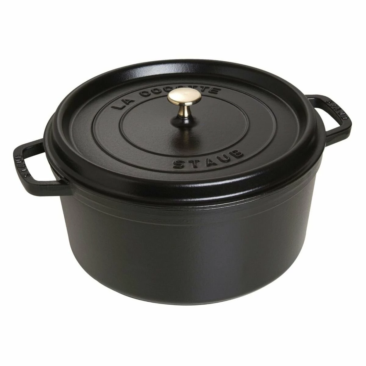 Staub 9 Qt. Round Cocotte/Dutch Oven | Multiple Colors Available 5 Staub 9 Qt. Round Cocotte/Dutch Oven | Multiple Colors Available - Image 3