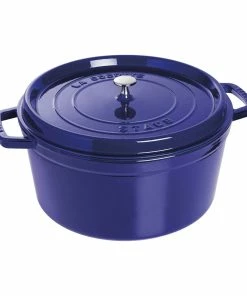 Staub 13.25 Qt. Round Cocotte/Dutch Oven | Dark Blue