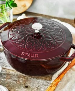 Staub 3.75 Qt Essential French Oven With Lilly Lid | Grenadine 13 Staub 3.75 Qt Essential French Oven With Lilly Lid | Grenadine -Cookware Sets Shop 11212487 ls 01 1