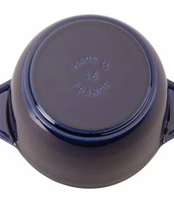 Staub 1.5 Qt. Petite French Oven | Dark Blue -Cookware Sets Shop 11721691 3