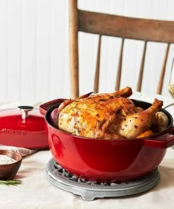 Staub 3.75 Qt. Essential French Oven | Cherry Red 12 Staub 3.75 Qt. Essential French Oven | Cherry Red -Cookware Sets Shop 11732406 ls 02