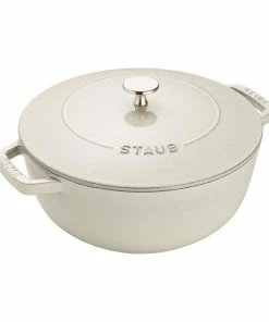 Staub 3.75 Qt Essential French Oven | White Truffle