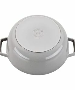 Staub 3.75 Qt. Essential French Oven With Rooster Lid | Graphite Grey 10 Staub 3.75 Qt. Essential French Oven With Rooster Lid | Graphite Grey -Cookware Sets Shop 11752418 3