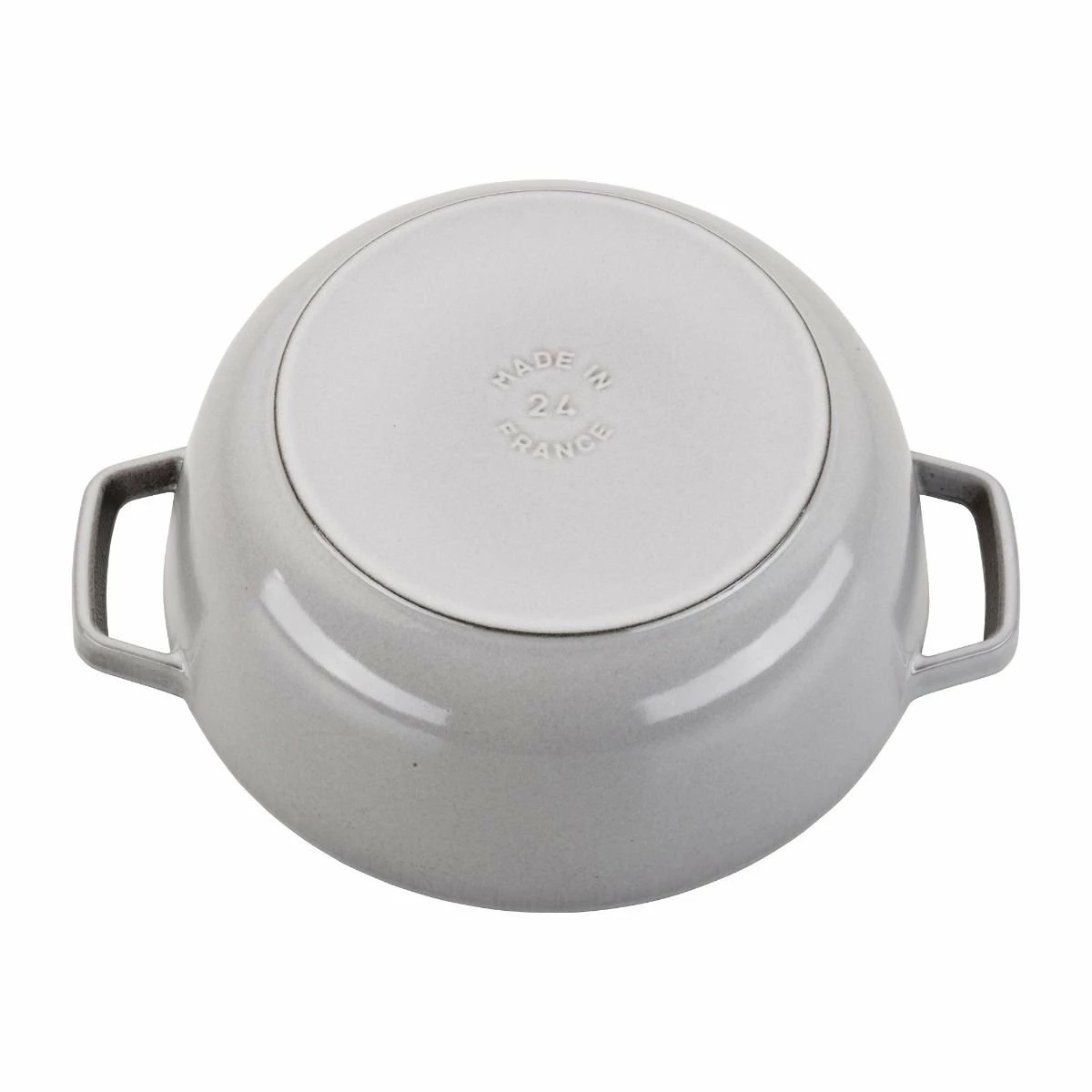 Staub 3.75 Qt. Essential French Oven With Rooster Lid | Graphite Grey 5 Staub 3.75 Qt. Essential French Oven With Rooster Lid | Graphite Grey - Image 3