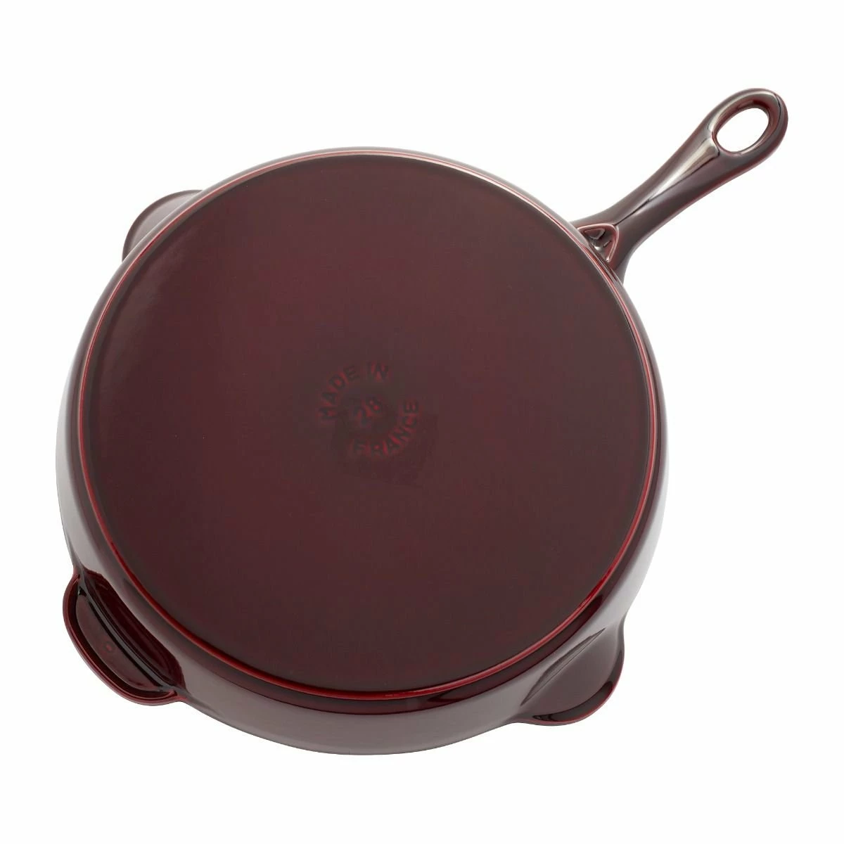 Staub 11'' Traditional Deep Skillet | Grenadine 6 Staub 11'' Traditional Deep Skillet | Grenadine - Image 4