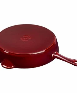Staub 11'' Traditional Deep Skillet | Grenadine 9 Staub 11'' Traditional Deep Skillet | Grenadine -Cookware Sets Shop 12322887 05