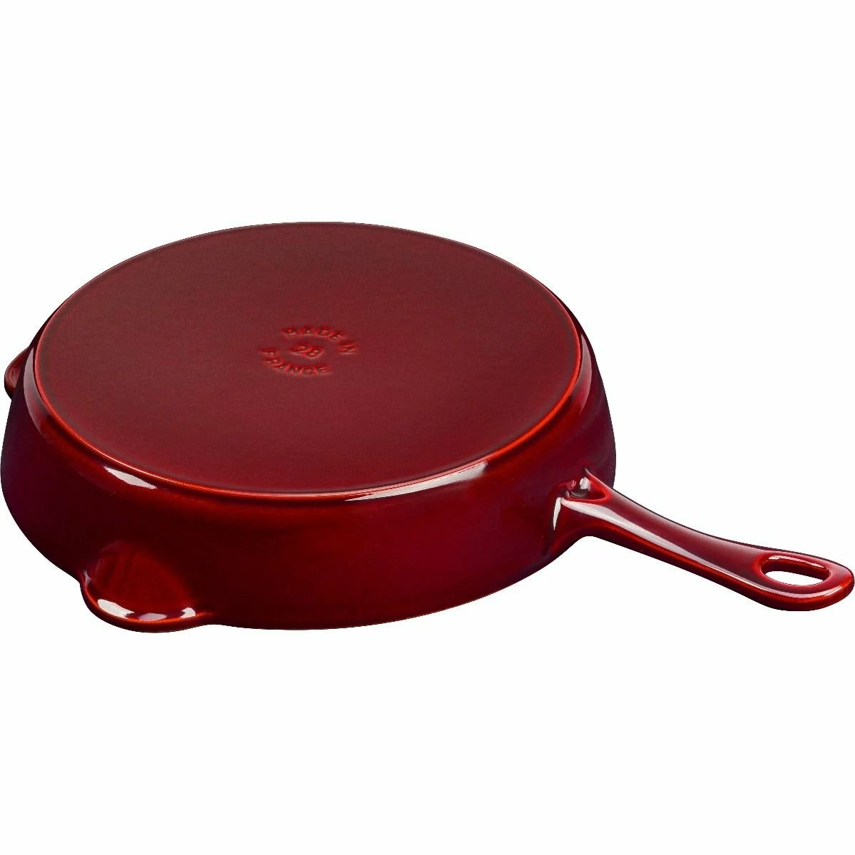 Staub 11'' Traditional Deep Skillet | Grenadine 5 Staub 11'' Traditional Deep Skillet | Grenadine - Image 3