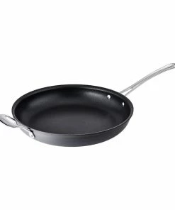 Cuisinart Contour Hard Anodized Open Skillet With Helper Handle | 12"