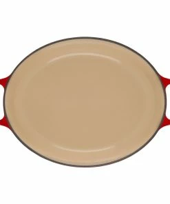 Le Creuset 15.5 Qt. Oval Signature Dutch Oven With Stainless Steel Knob | Cerise/Cherry Red -Cookware Sets Shop 13431scr 7591a5f70beda43