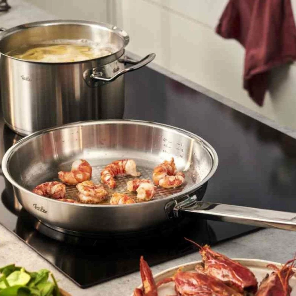 Fissler Original Profi Stainless Steel 11" Fry Pan 5 Fissler Original Profi Stainless Steel 11" Fry Pan - Image 3