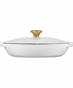 Le Creuset 3.5Qt Signature Braiser Eiffel Tower Collection | White 10 Le Creuset 3.5Qt Signature Braiser Eiffel Tower Collection | White -Cookware Sets Shop 16909scr 6fcffb3c1823654