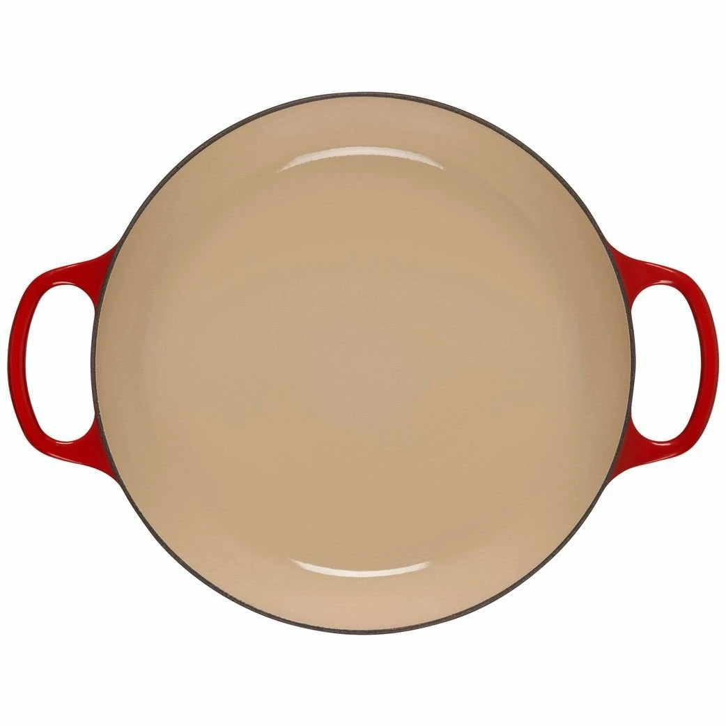 Le Creuset 3.5Qt Signature Braiser Eiffel Tower Collection | Cerise 6 Le Creuset 3.5Qt Signature Braiser Eiffel Tower Collection | Cerise - Image 4