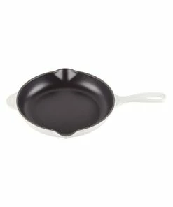 Le Creuset 9" Classic Skillet | White
