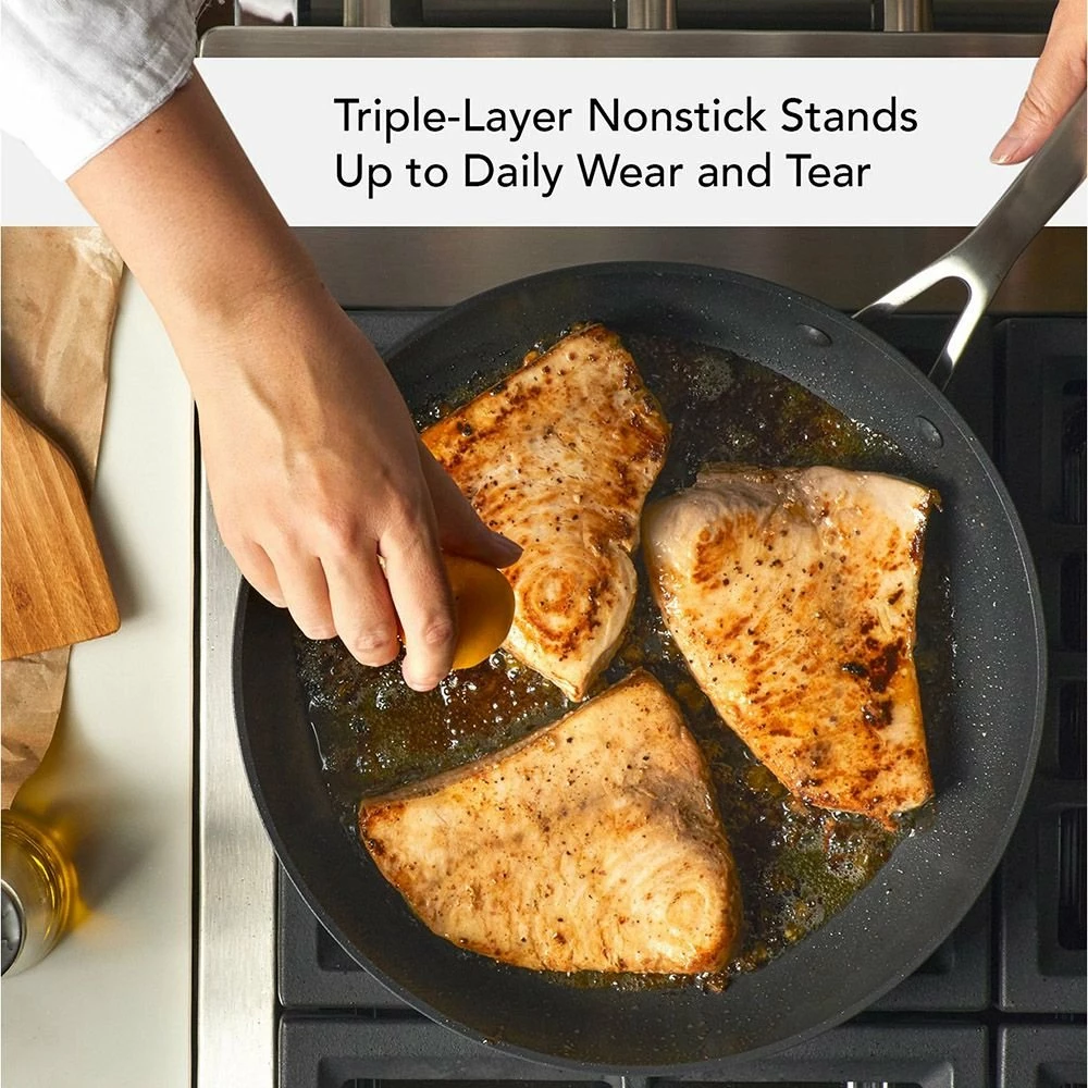 KitchenAid Non-Electrics KitchenAid Hard Anodized Induction Cookware Set | 11-Piece 9 KitchenAid Non-Electrics KitchenAid Hard Anodized Induction Cookware Set | 11-Piece - Image 7