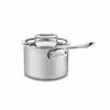 All-Clad D5 Brushed Stainless Steel Saucepan & Lid | 2 Qt.