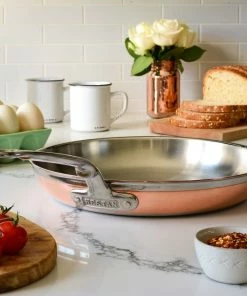 Hestan CopperBond Induction Cookware 12.5" Open Skillet