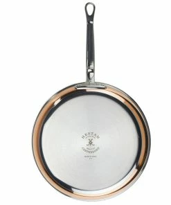 Hestan CopperBond Induction Cookware 12.5" Open Skillet -Cookware Sets Shop 31591 hcb copperbond 12.5 inch open skillet bottom view