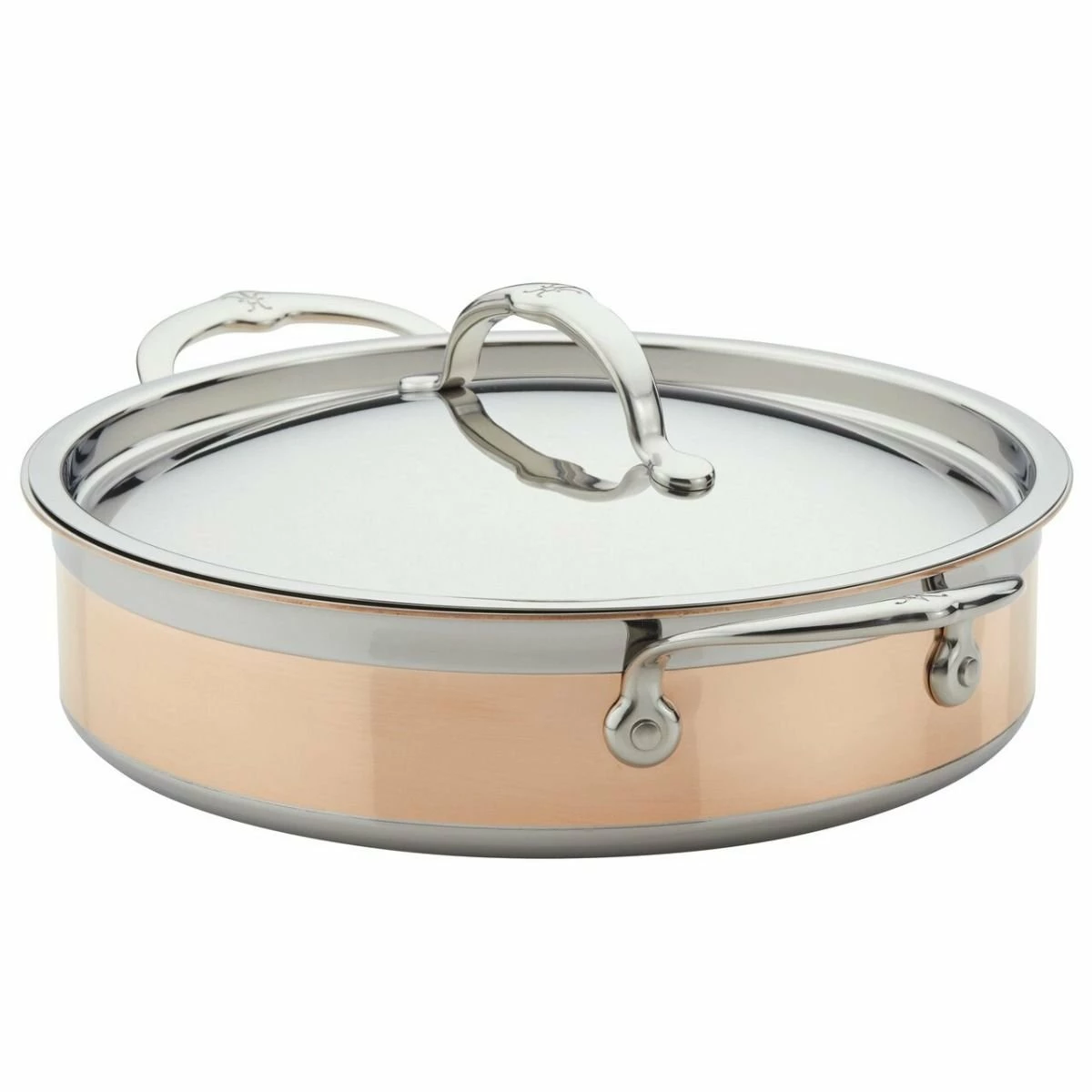 Hestan CopperBond Induction Cookware 3.5 Qt Covered Sauteuse 3 Hestan CopperBond Induction Cookware 3.5 Qt Covered Sauteuse