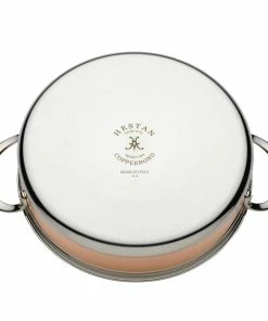 Hestan CopperBond Induction Cookware 3.5 Qt Covered Sauteuse 7 Hestan CopperBond Induction Cookware 3.5 Qt Covered Sauteuse -Cookware Sets Shop 31599 hcb 3.5 qt sauteuse bottom