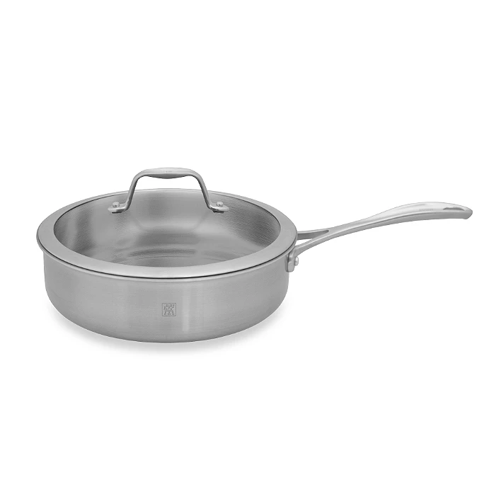 Zwilling J.A. Henckels Spirit Saute Pan 3qt. W/Lid - Polished 3 Zwilling J.A. Henckels Spirit Saute Pan 3qt. W/Lid - Polished