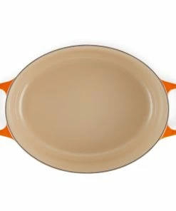 Le Creuset 9.5 Qt. Oval Signature Dutch Oven With Stainless Steel Knob | Flame Orange 11 Le Creuset 9.5 Qt. Oval Signature Dutch Oven With Stainless Steel Knob | Flame Orange -Cookware Sets Shop 352ss d