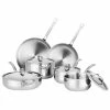 Viking Titanium 7 Ply Mirror 10-Piece Cookware Set 2 Viking Titanium 7 Ply Mirror 10-Piece Cookware Set -Cookware Sets Shop 39430