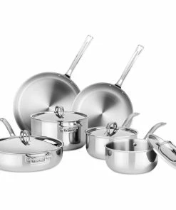 Viking Titanium 7 Ply Mirror 10-Piece Cookware Set