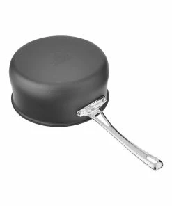 Cuisinart Contour Hard Anodized Saucepan With Cover | 3 Qt. -Cookware Sets Shop 3qtbottomonwhite