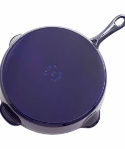 Staub 11'' Traditional Deep Skillet | Dark Blue -Cookware Sets Shop 40506 560 0 04