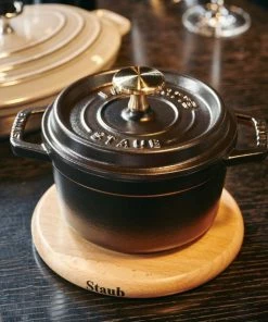 Staub 1.25 Qt. Round Cocotte/Dutch Oven | Matte Black -Cookware Sets Shop 40509 480 0 1