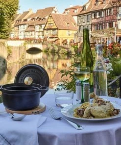 Staub 1.25 Qt. Round Cocotte/Dutch Oven | Matte Black -Cookware Sets Shop 40509 480 3 1