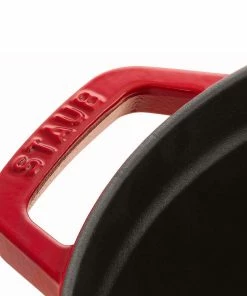 Staub 7 Qt. Round Cocotte/Dutch Oven | Cherry Red -Cookware Sets Shop 40509 852 0 2