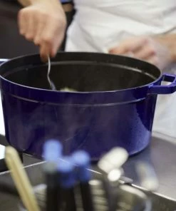 Staub 9 Qt. Round Cocotte/Dutch Oven | Dark Blue 10 Staub 9 Qt. Round Cocotte/Dutch Oven | Dark Blue -Cookware Sets Shop 40510 286 0