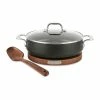 All-Clad HA1 Hard Anodized Nonstick 6 Qt. Dutch Oven With Acacia Wood Trivet & Spoon 1 All-Clad HA1 Hard Anodized Nonstick 6 Qt. Dutch Oven With Acacia Wood Trivet & Spoon -Cookware Sets Shop 41uvcm27vvl. ac sl1000