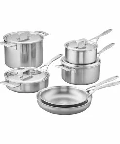 Demeyere Industry 5-Ply 10 PC Stainless Steel Cookware Set