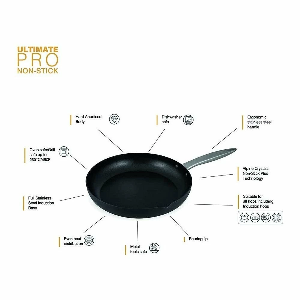 Zyliss Ultimate Pro Fry Pan | 8" 4 Zyliss Ultimate Pro Fry Pan | 8" - Image 2
