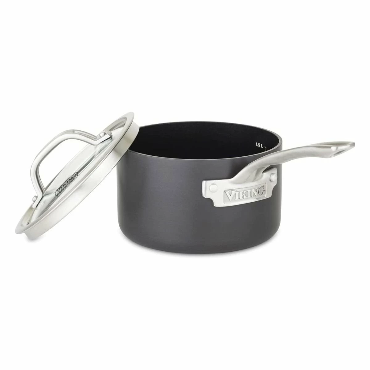 Viking Hard Anodized Nonstick Saucepan | 2-Quart 3 Viking Hard Anodized Nonstick Saucepan | 2-Quart