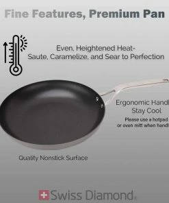 Swiss Diamond | Hard Anodized Induction 8" Nonstick Frypan 10 Swiss Diamond | Hard Anodized Induction 8" Nonstick Frypan -Cookware Sets Shop 51yuvuuuhpl. ac sl1000 2