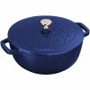 Staub 3.75 Qt Essential French Oven With Lilly Lid | Dark Blue -Cookware Sets Shop 61dij3pah4l. ac sl1500