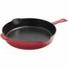 Staub 11'' Traditional Deep Skillet | Cherry Red 1 Staub 11'' Traditional Deep Skillet | Cherry Red -Cookware Sets Shop 61x30vqaztl. ac sl1500