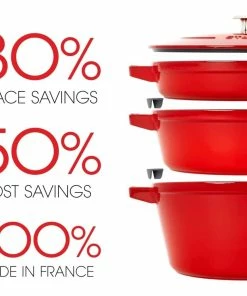 Staub Stackable Cocotte, Braiser, And Grill Pan With Lid | Dark Blue 28 Staub Stackable Cocotte, Braiser, And Grill Pan With Lid | Dark Blue -Cookware Sets Shop 61yg7q45xtl. ac sl1280 3