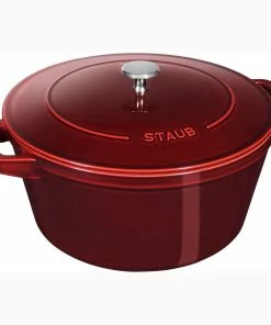 Staub Stackable Cocotte, Braiser, And Grill Pan With Lid | Grenadine -Cookware Sets Shop 61z heimcil. ac sl1500