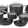 Cuisinart Chef's Classic Hard Anodized Nonstick Cookware Set | 14-Piece 1 Cuisinart Chef's Classic Hard Anodized Nonstick Cookware Set | 14-Piece -Cookware Sets Shop 66 14n cuisinart chefs selection 14 piece non stick set 2