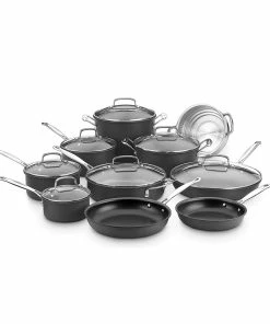 Cuisinart Chef's Classic Hard Anodized Nonstick Cookware Set | 17-Piece