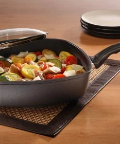 Swiss Diamond | HD Square Sauté Pan With Lid - 11" X 11" (5.3 Qt.) 9 Swiss Diamond | HD Square Sauté Pan With Lid - 11" X 11" (5.3 Qt.) -Cookware Sets Shop 66283c food114 2017 10 27 20 11 39 utc