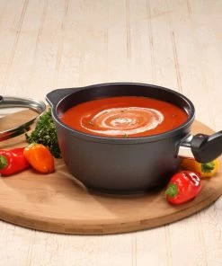 Swiss Diamond | HD Sauce Pan With Lid - 6.3" (1.4 Qt.) -Cookware Sets Shop 6716c food35 2017 10 27 20 11 39 utc