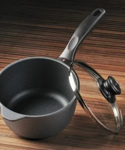 Swiss Diamond | HD Sauce Pan With Lid - 7" (2.2 Qt.) -Cookware Sets Shop 6718c wood 2017 10 27 20 11 39 utc